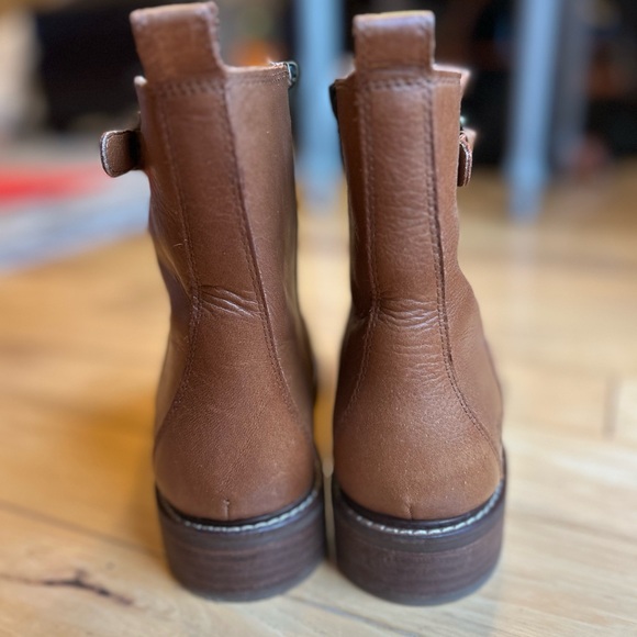 Lucky Brand Quendy Leather Women’s Ankle Boots - Picture 3 of 14